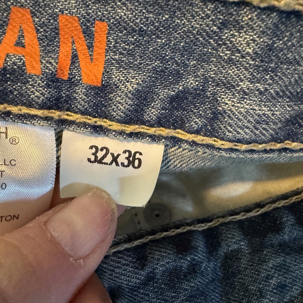 NEW Cinch Ian Slim Bootcut Jeans Men's 32X36 Indigo Landman Yellowstone Cowboy - Picture 6 of 10